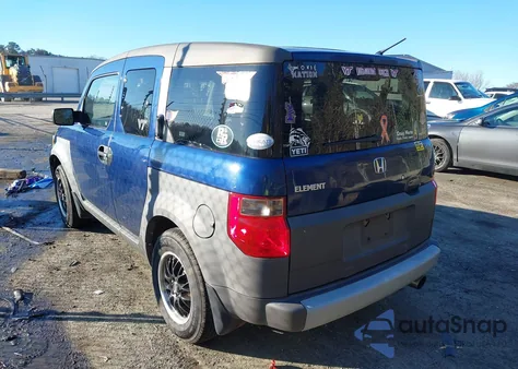 2003 Honda Element Ex z USA, uszkodzony, nr VIN 5J6YH28523L004507